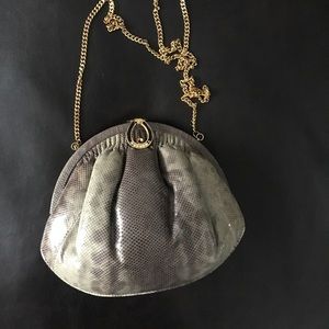 Nice COLOMBETTI Milano Python Snakeskin Purse
